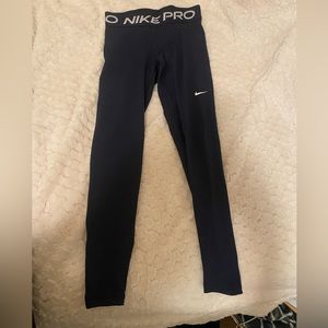 Navy blue Nike leggings